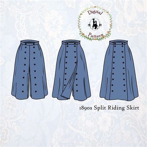 split riding skirt|split riding skirt pattern free.